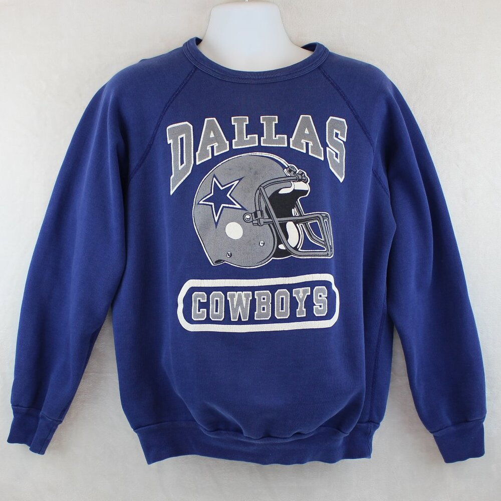Vintage 80s Dallas Cowboys NFL Football Sweatshirt (L)